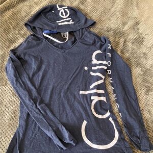 Calvin Klein Performance DryFit Hooded Pullover